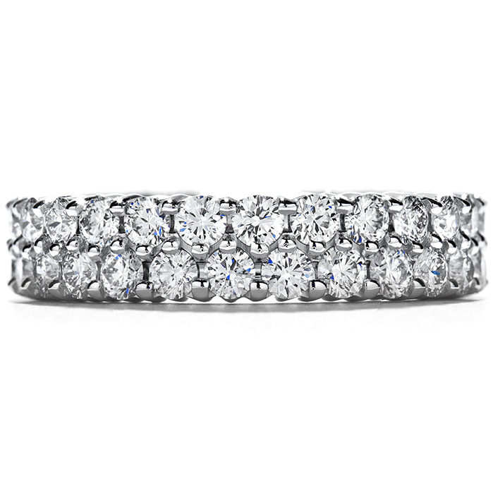 Double-Row Eternity Band Right Hand Ring