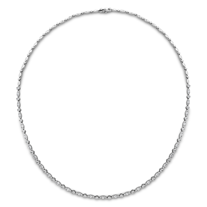 HOF Bezel Regal Line Necklace
