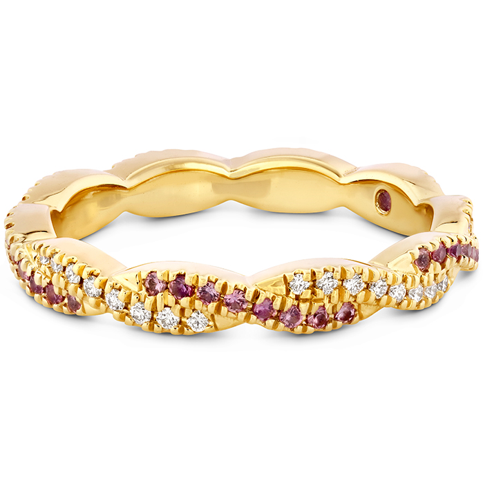 Harley Go Boldly Braided Eternity Power Band with Sapphires